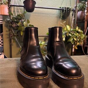 SOLD 
Dr. Martens Black Leather Boots